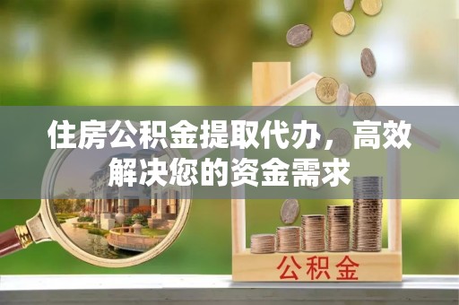光明新区住房公积金提取代办，高效解决您的资金需求