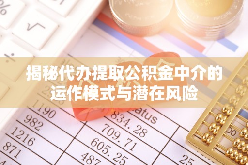 光明新区揭秘代办提取公积金中介的运作模式与潜在风险