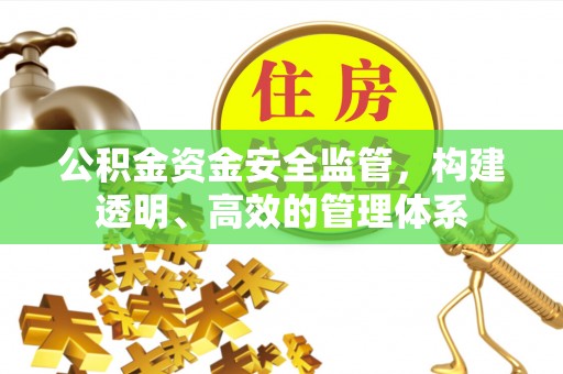 光明新区公积金资金安全监管，构建透明、高效的管理体系