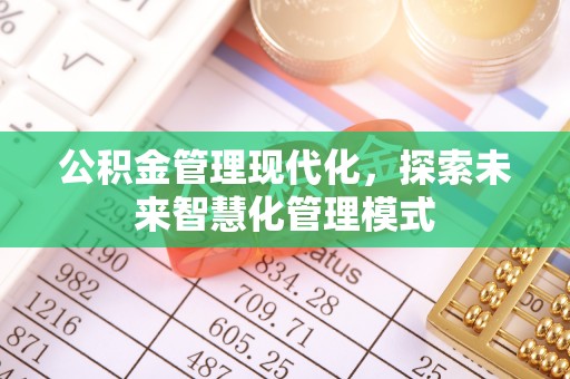 光明新区公积金管理现代化，探索未来智慧化管理模式