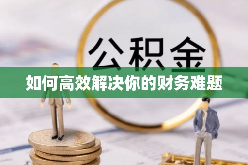 光明新区如何高效解决你的财务难题