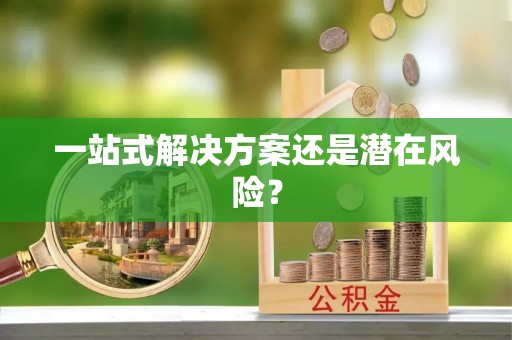 光明新区一站式解决方案还是潜在风险？